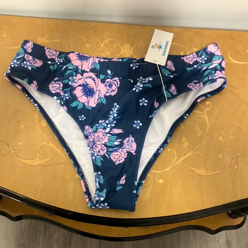 Floral Swim Bottoms